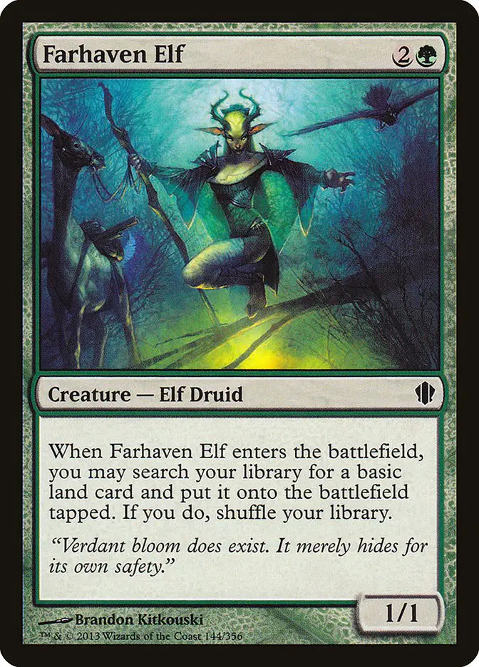 Farhaven Elf (Commander 2013)
