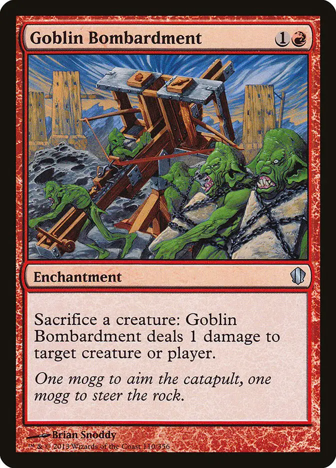 Goblin Bombardment (Commander 2013)