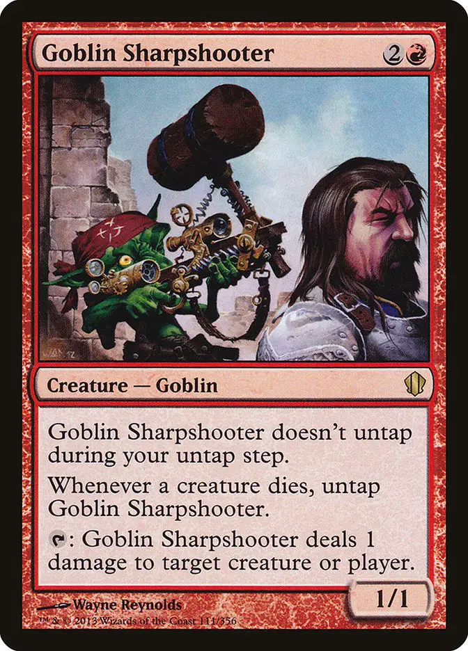 Goblin Sharpshooter (Commander 2013)