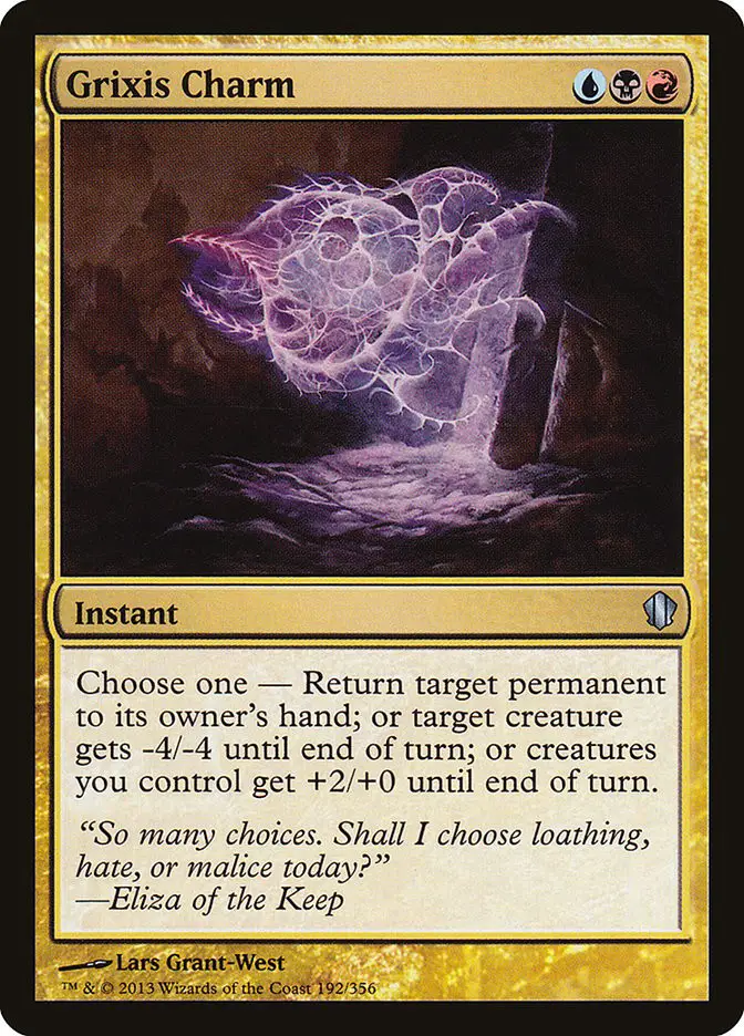 Grixis Charm (Commander 2013)