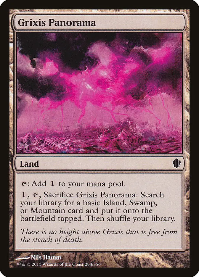 Grixis Panorama (Commander 2013)