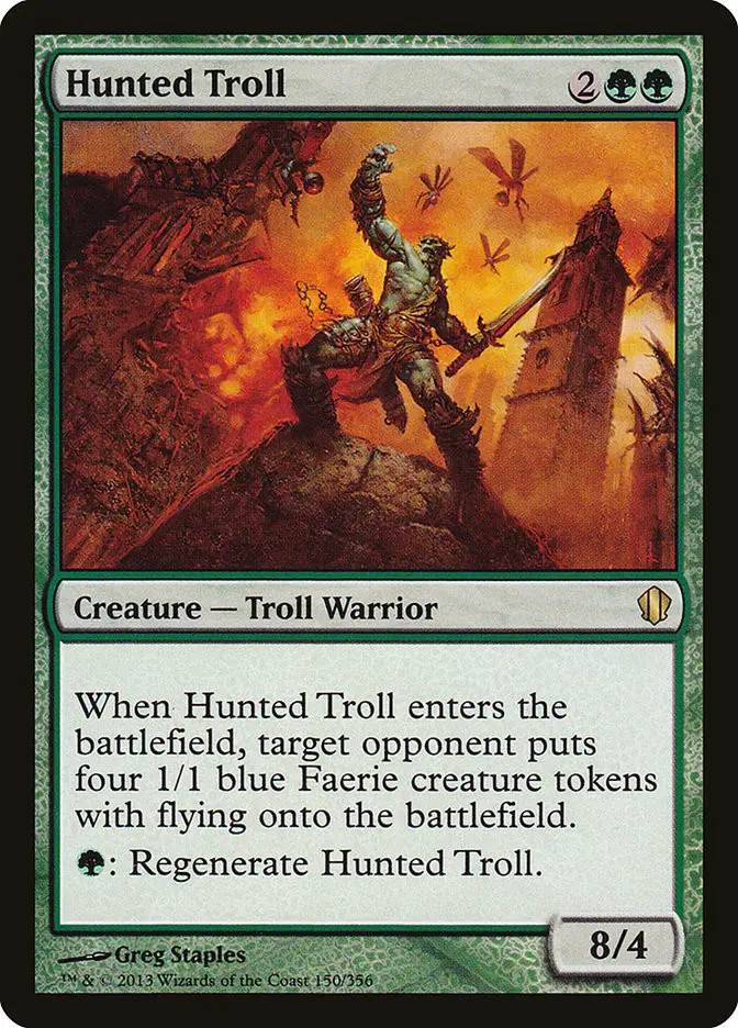 Hunted Troll (Commander 2013)