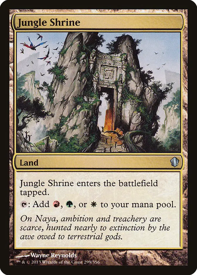 Jungle Shrine (Commander 2013)