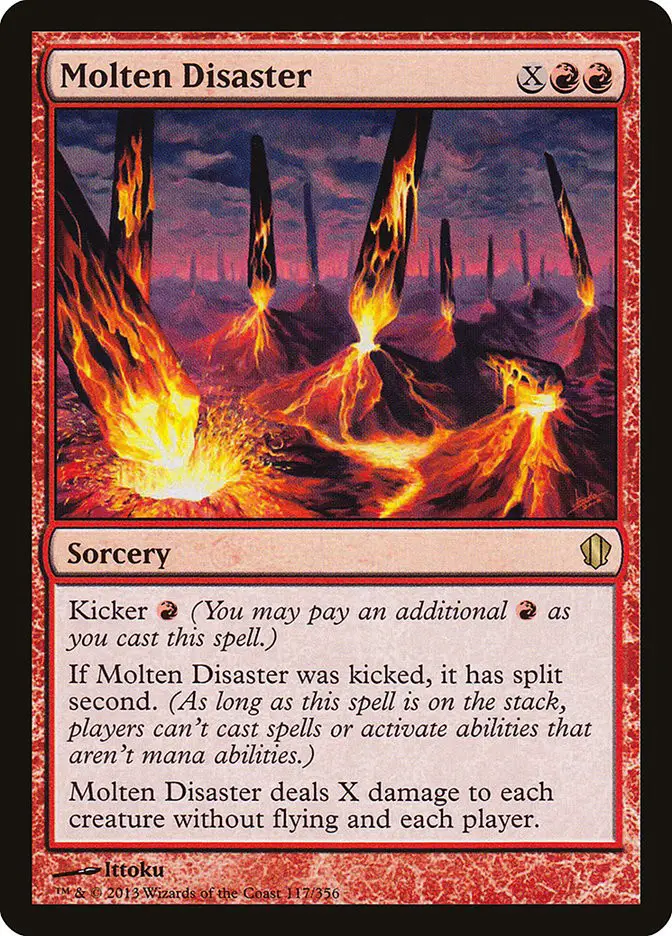 Molten Disaster (Commander 2013)