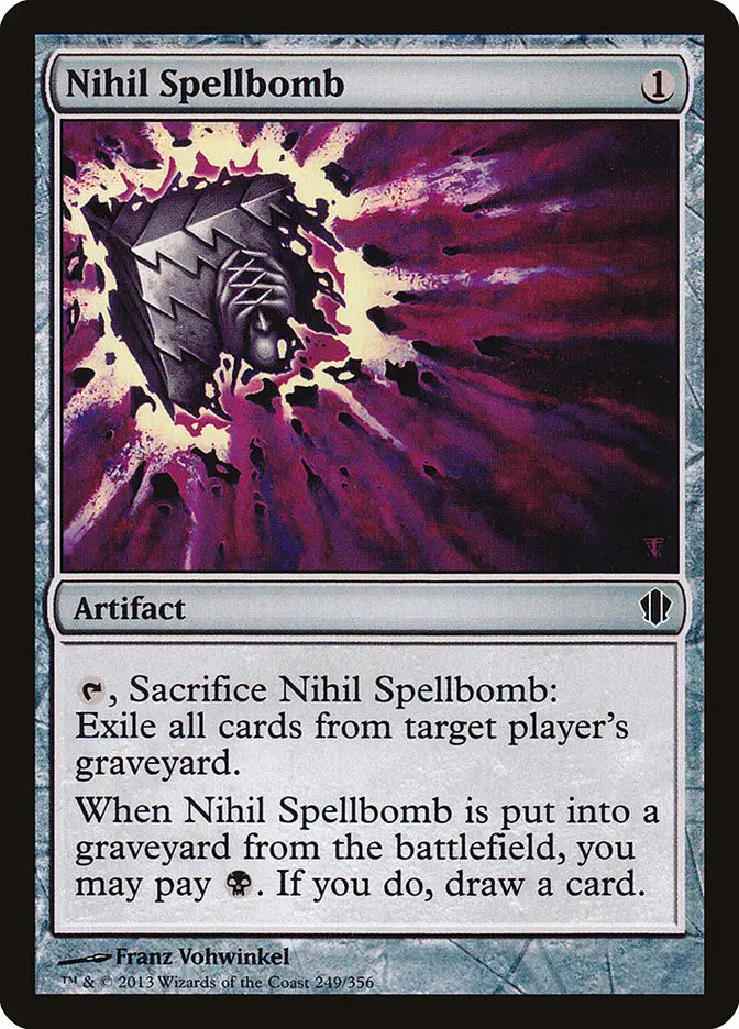 Nihil Spellbomb (Commander 2013)