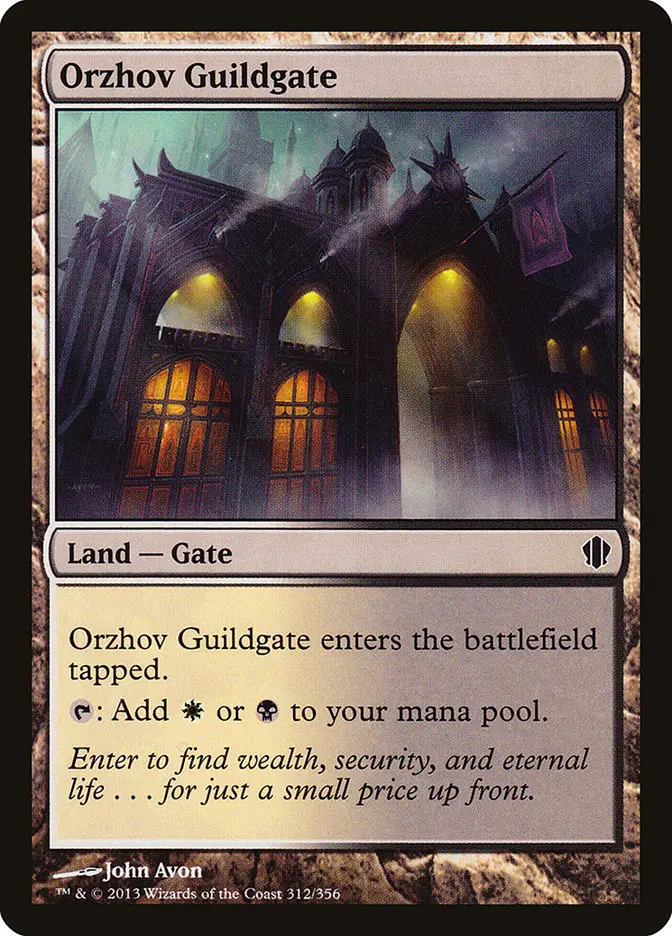 Orzhov Guildgate (Commander 2013)