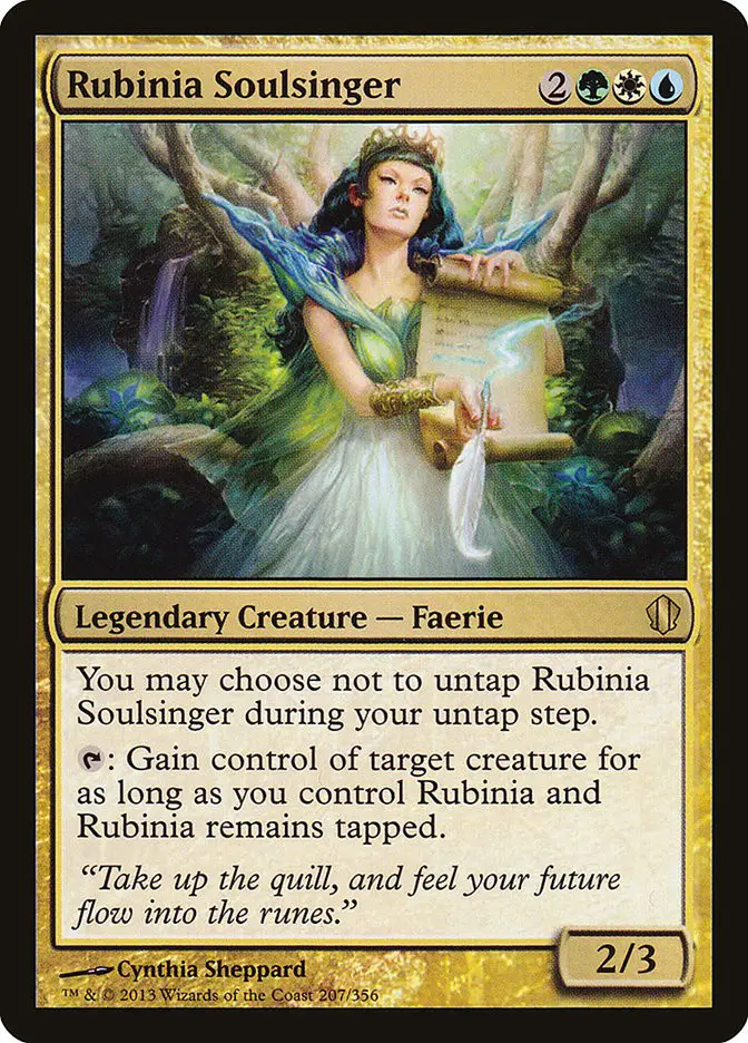 Rubinia Soulsinger (Commander 2013)