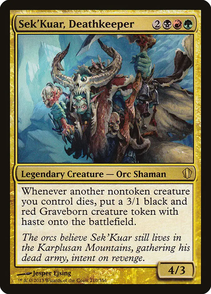 Sek Kuar  Deathkeeper (Commander 2013)