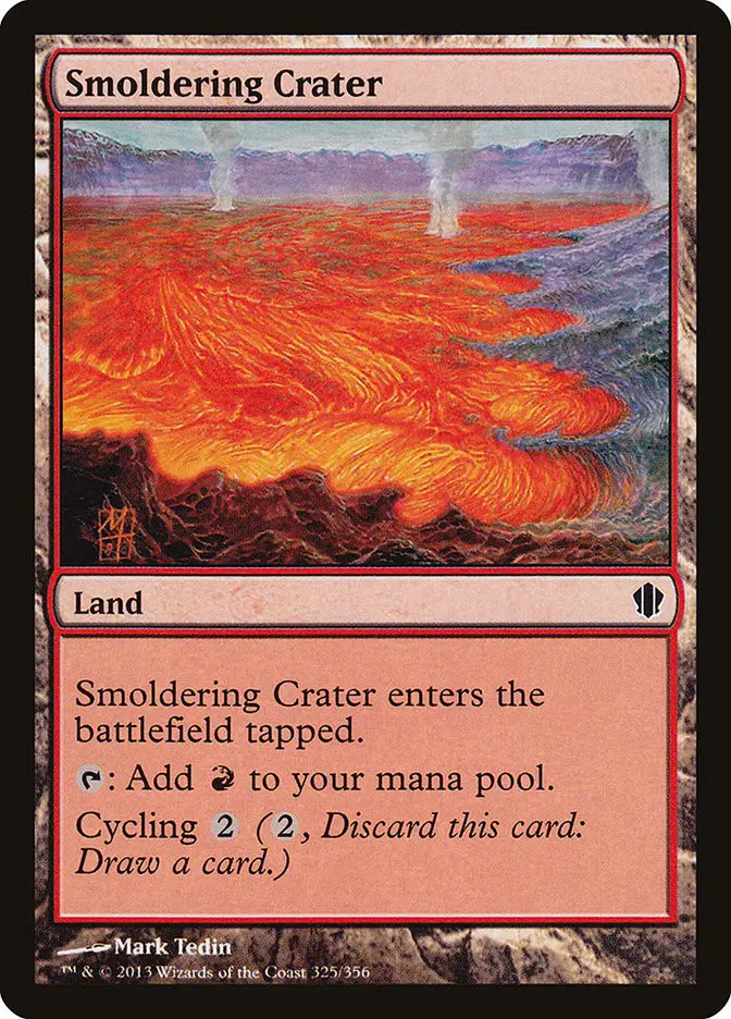 Smoldering Crater (Commander 2013)