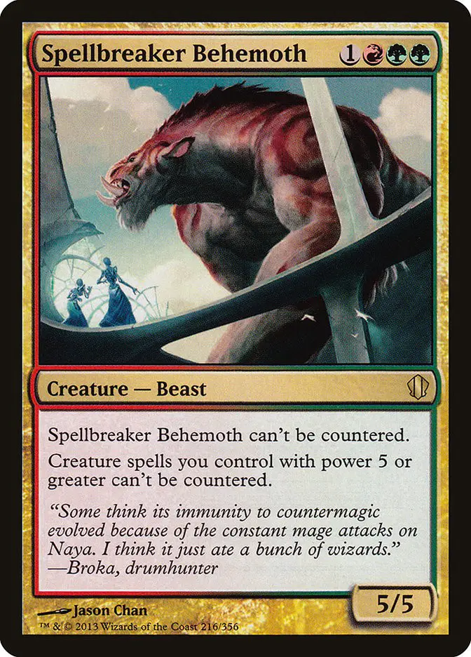 Spellbreaker Behemoth (Commander 2013)