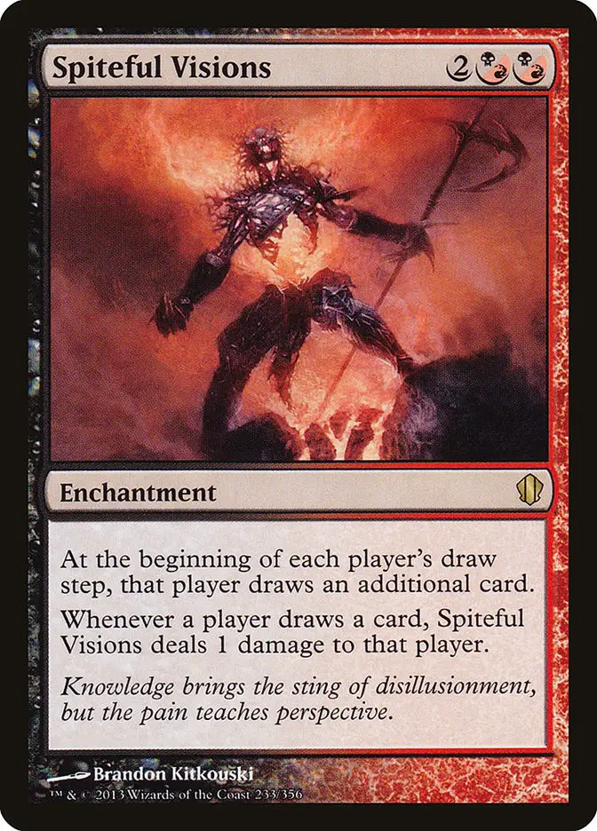 Spiteful Visions (Commander 2013)
