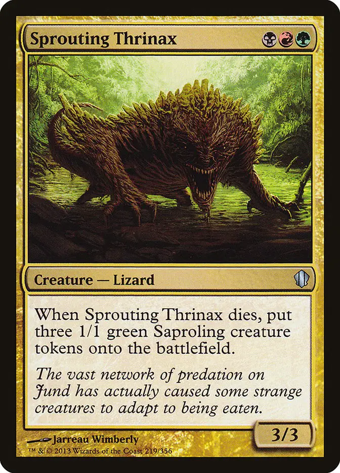 Sprouting Thrinax (Commander 2013)