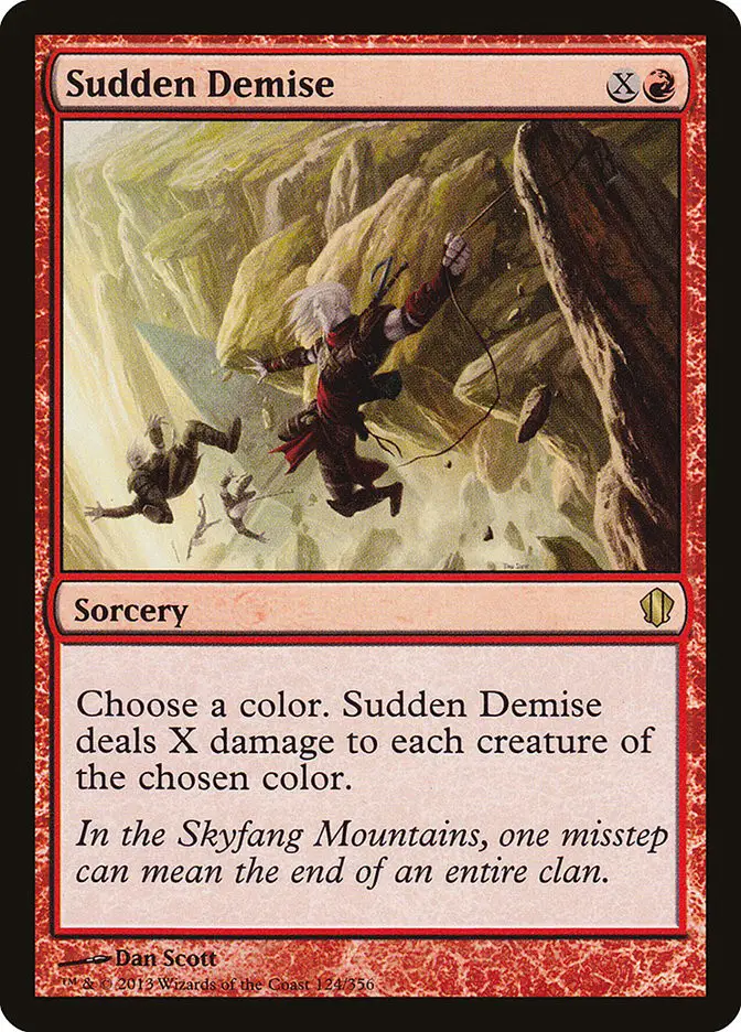 Sudden Demise (Commander 2013)