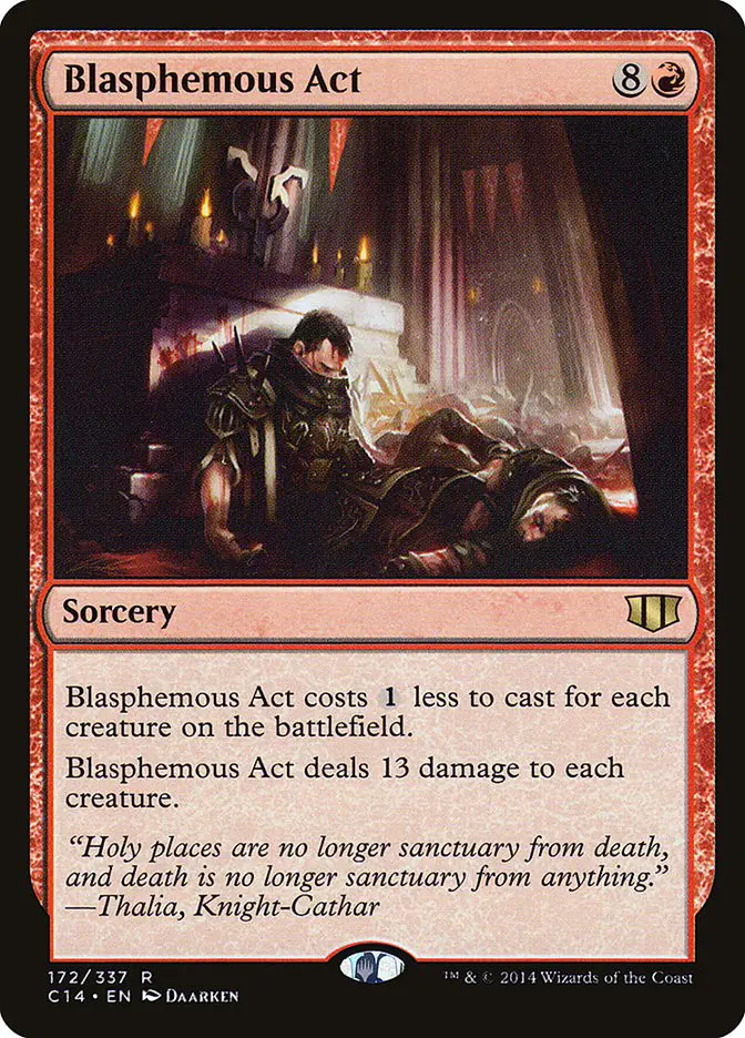 Blasphemous Act (Commander 2014)