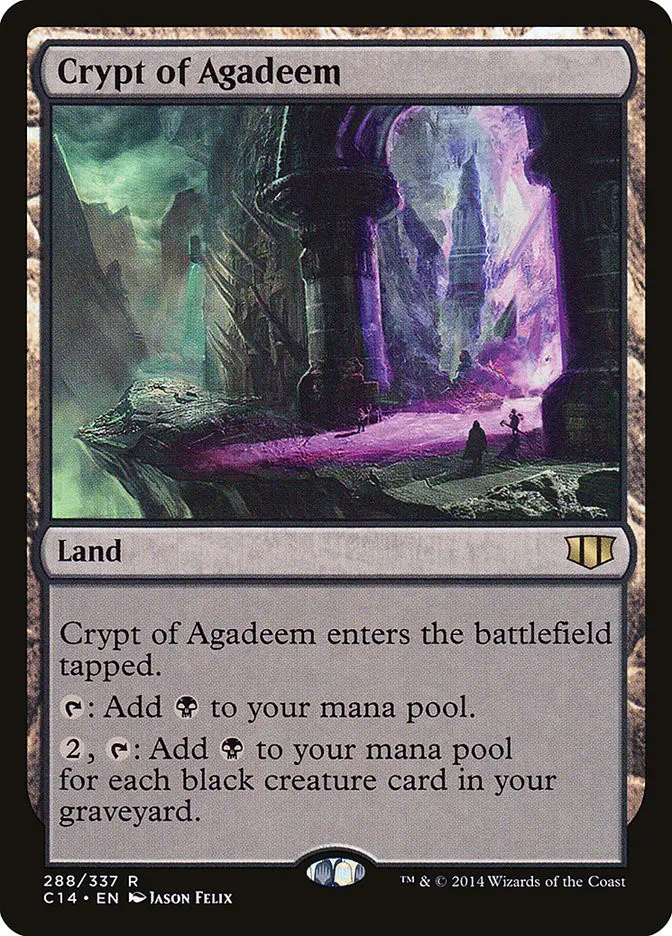 Crypt of Agadeem (Commander 2014)
