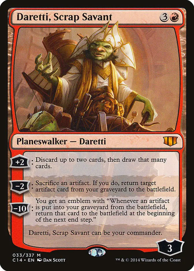 Daretti  Scrap Savant (Commander 2014)