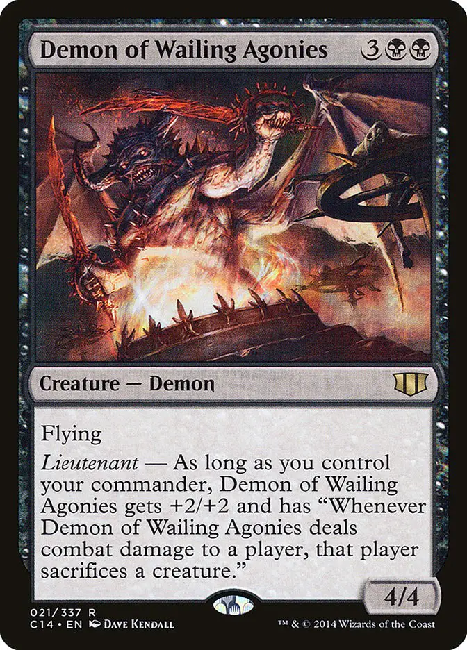 Demon of Wailing Agonies (Commander 2014)