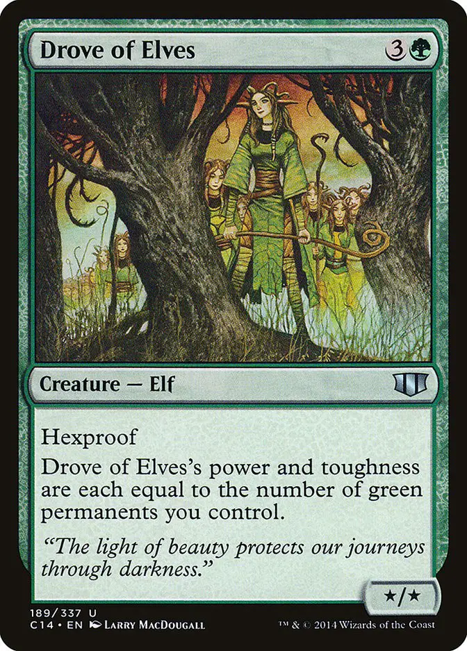 Drove of Elves (Commander 2014)