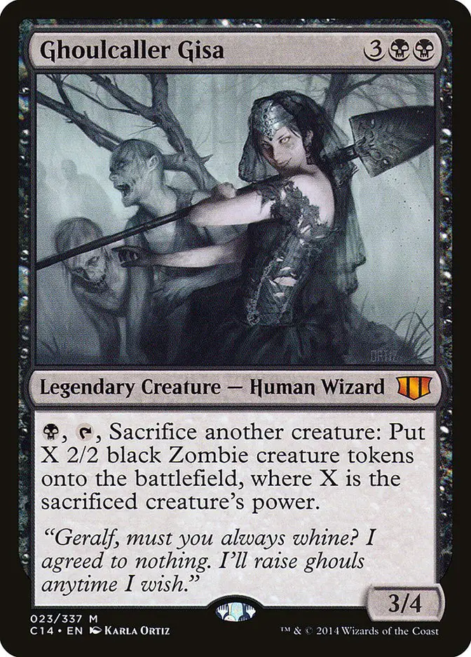 Ghoulcaller Gisa (Commander 2014)