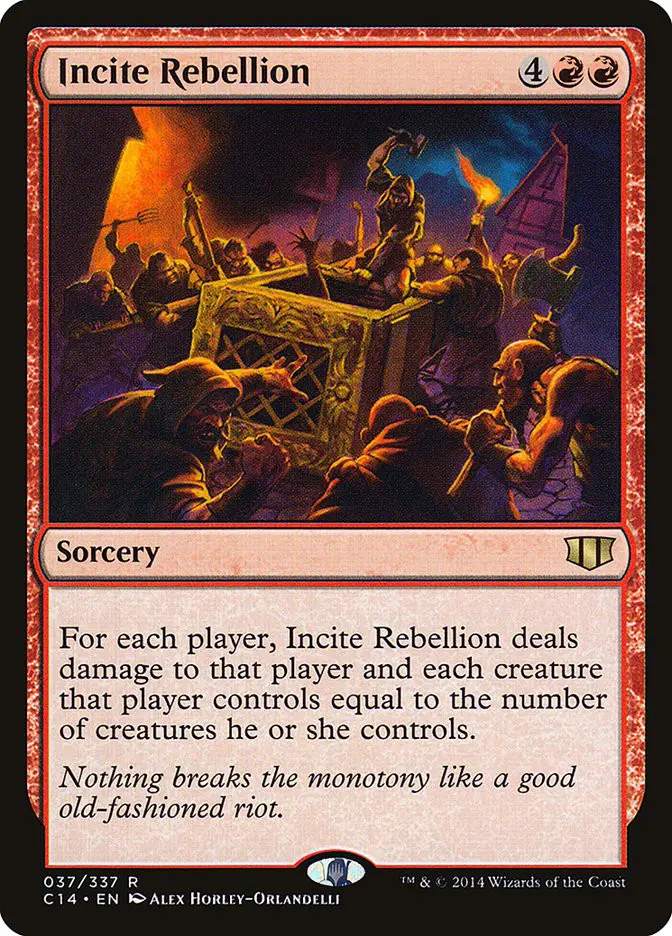 Incite Rebellion (Commander 2014)