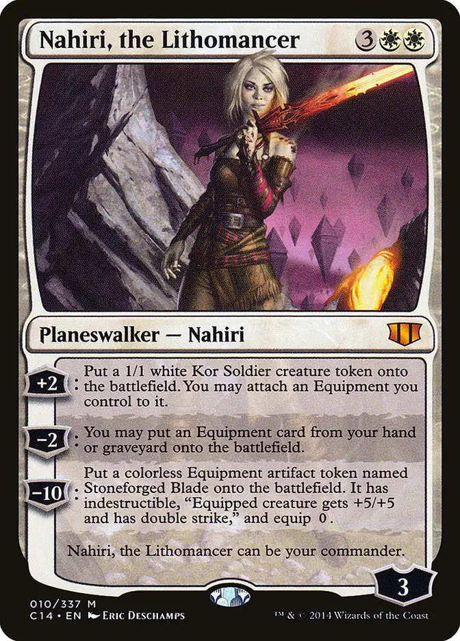 Nahiri  the Lithomancer (Commander 2014)