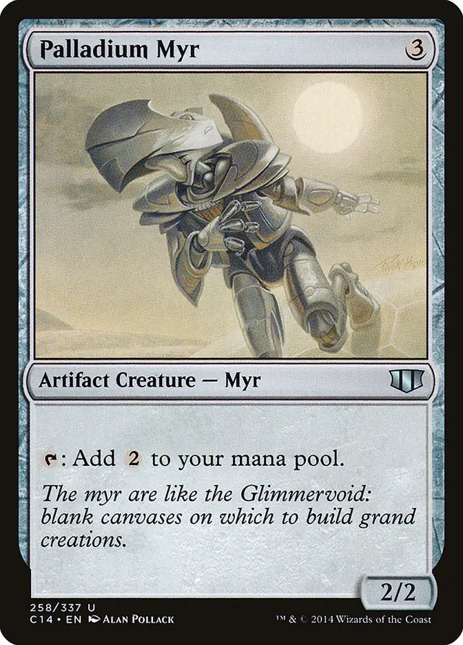 Palladium Myr (Commander 2014)
