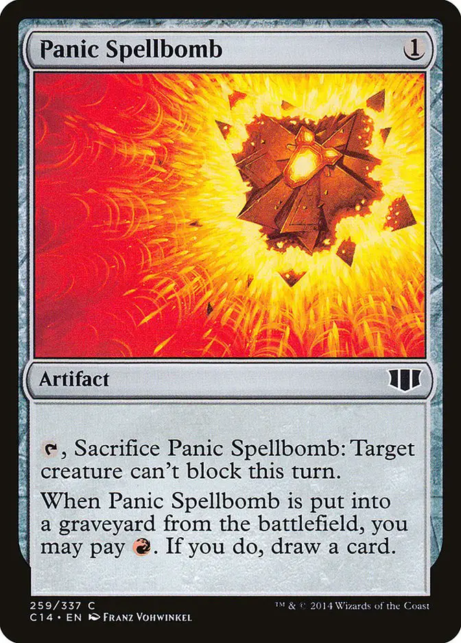 Panic Spellbomb (Commander 2014)
