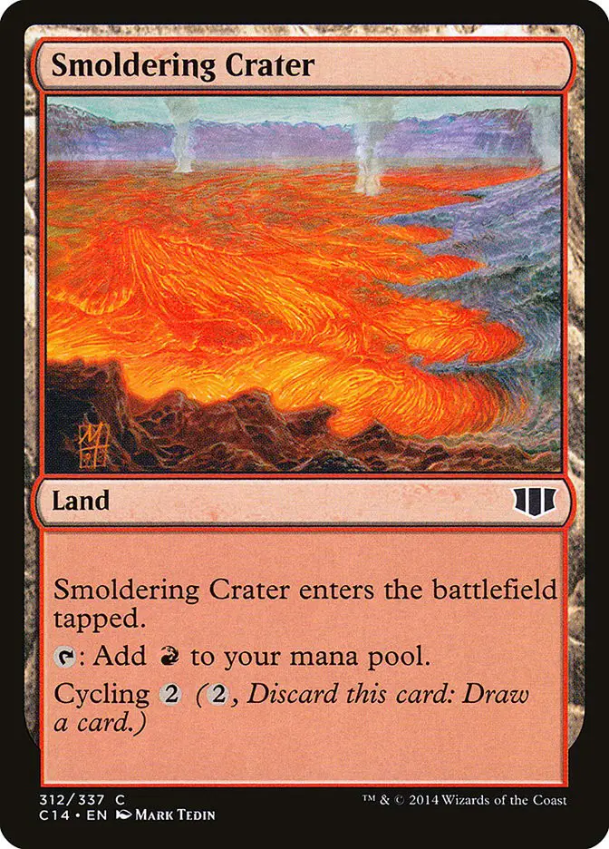 Smoldering Crater (Commander 2014)