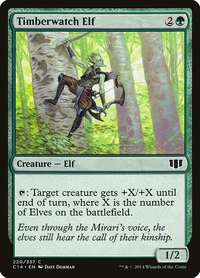 Timberwatch Elf (Commander 2014)