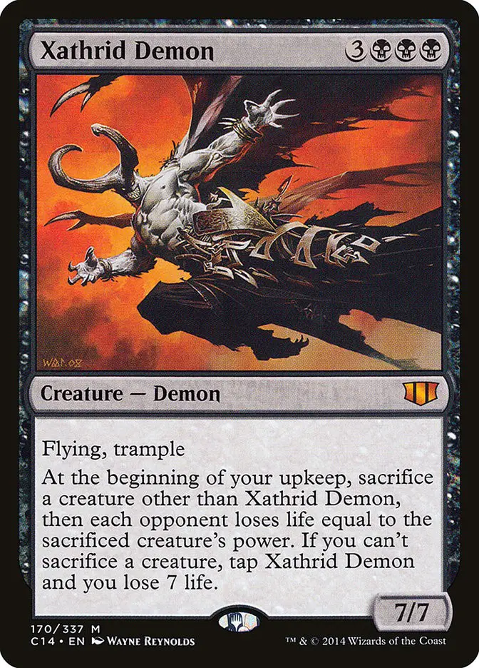 Xathrid Demon (Commander 2014)