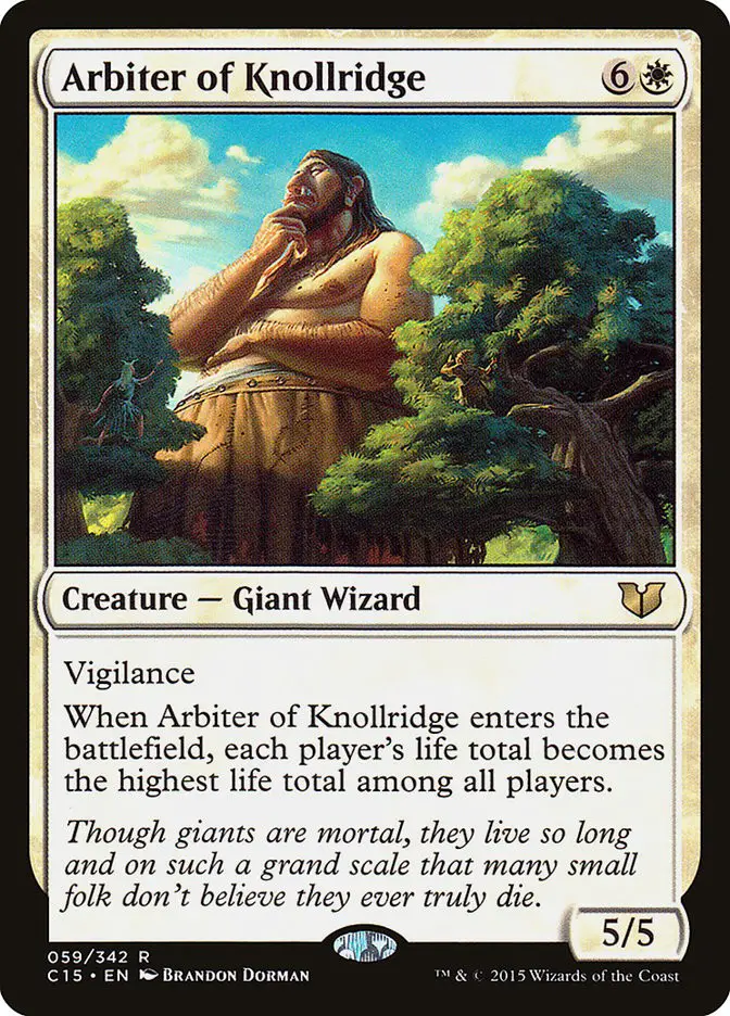 Arbiter of Knollridge (Commander 2015)