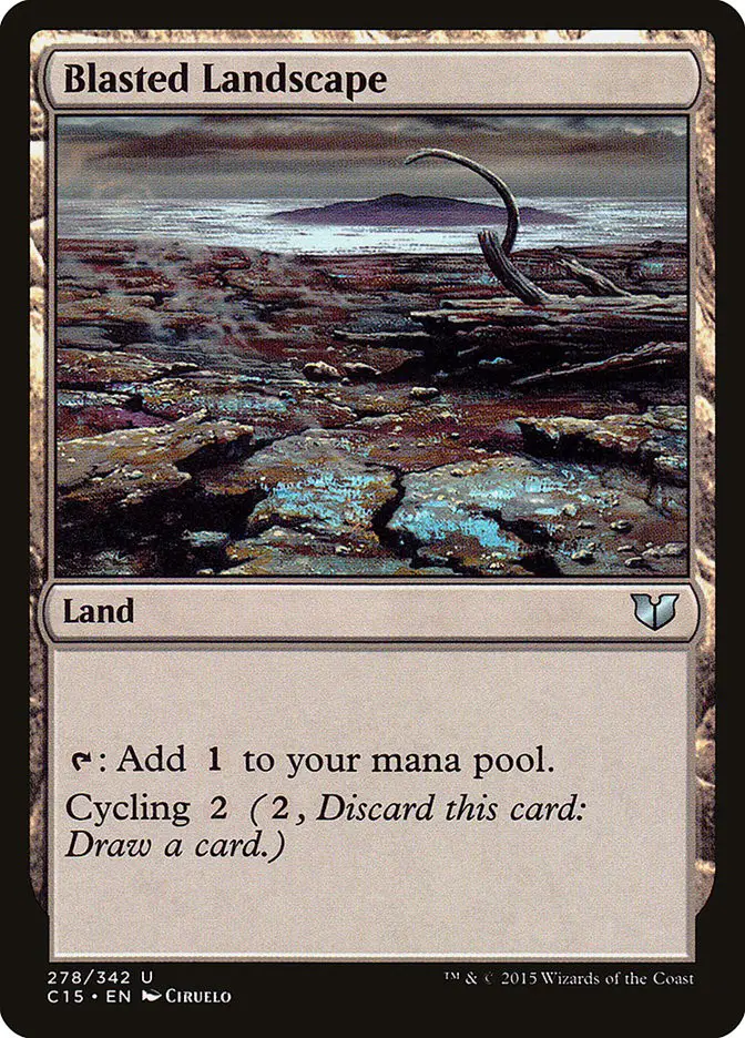 Blasted Landscape (Commander 2015)