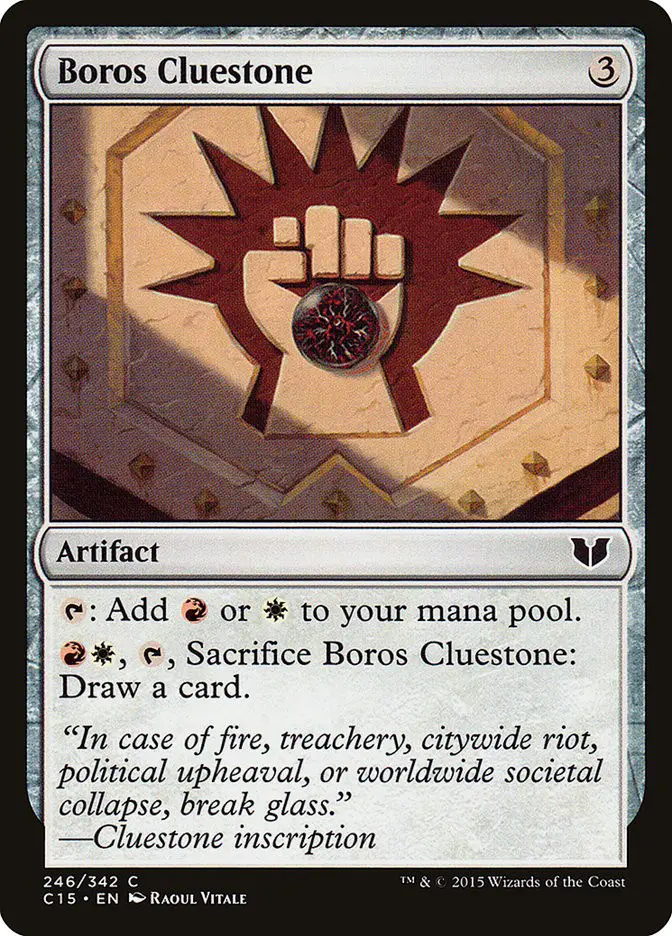 Boros Cluestone (Commander 2015)