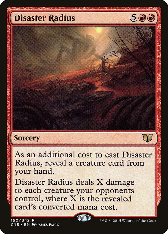 Disaster Radius (Commander 2015)