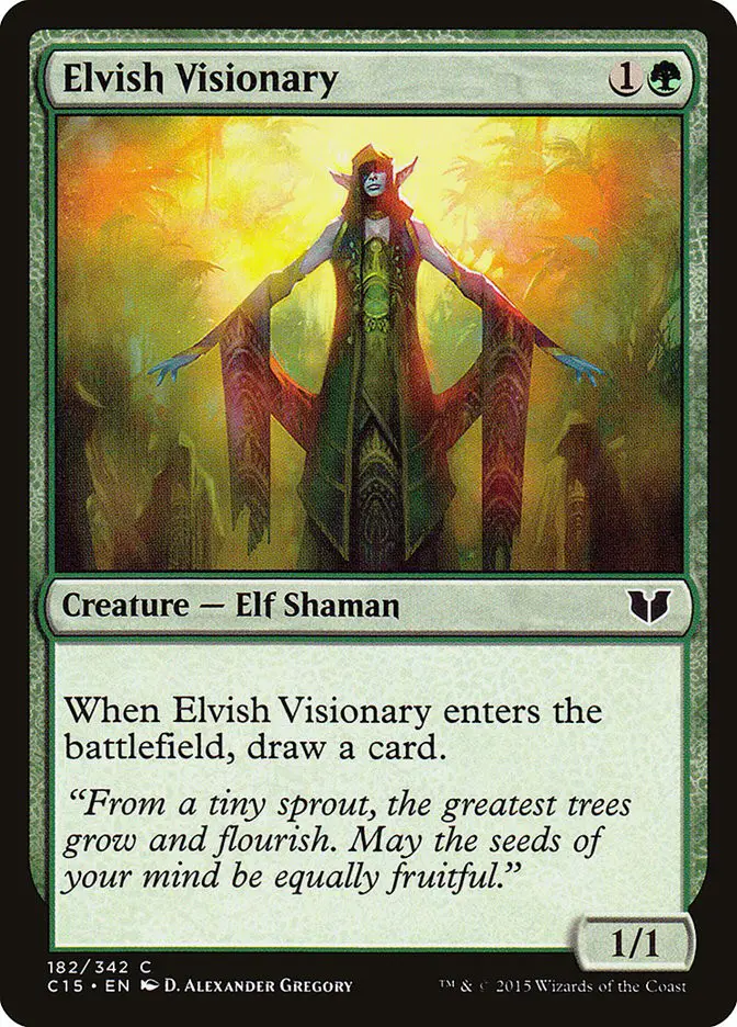 Elvish Visionary (Commander 2015)