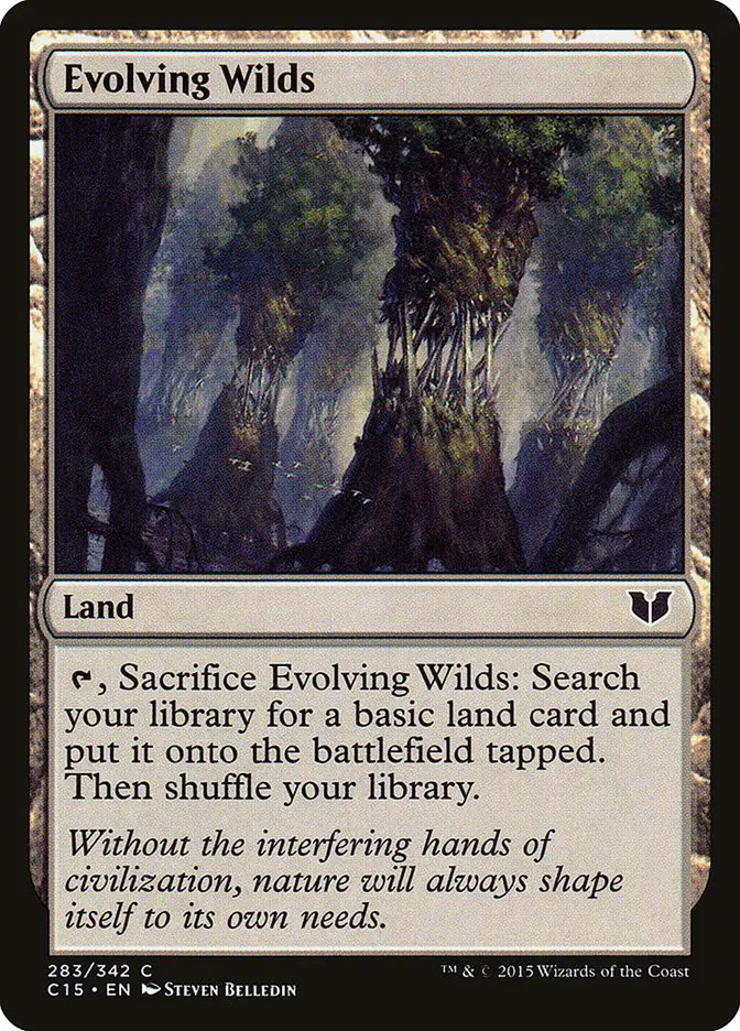Evolving Wilds (Commander 2015)