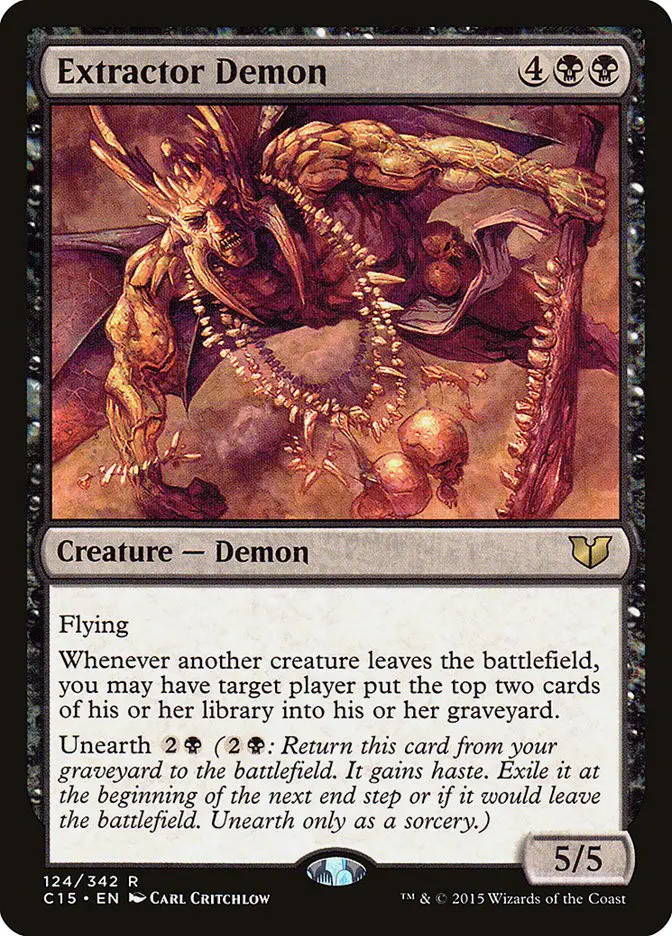Extractor Demon (Commander 2015)