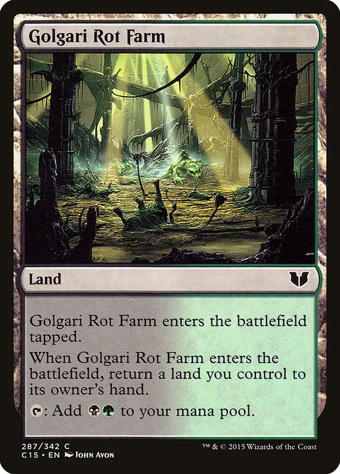 Golgari Rot Farm (Commander 2015)