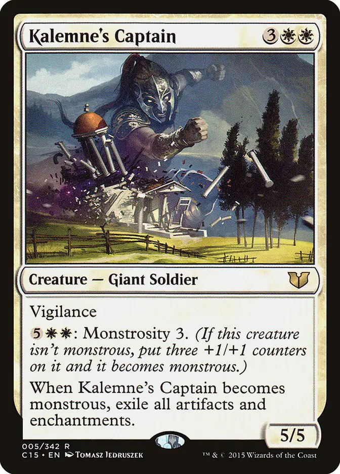 Kalemne s Captain (Commander 2015)