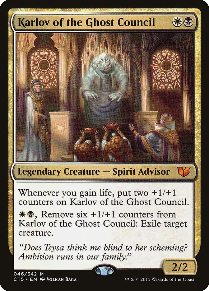 Karlov of the Ghost Council (Commander 2015)