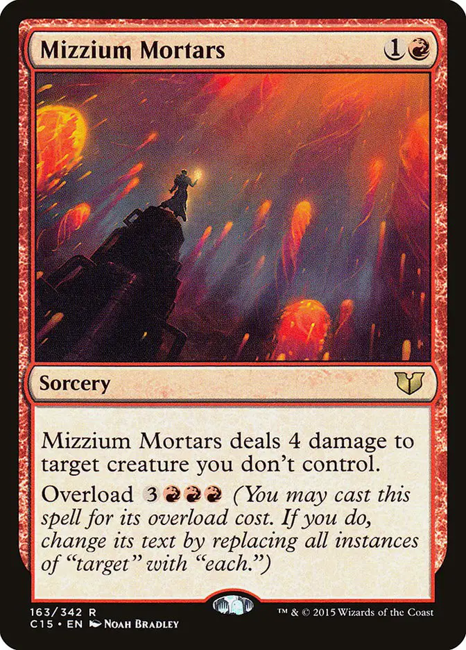 Mizzium Mortars (Commander 2015)