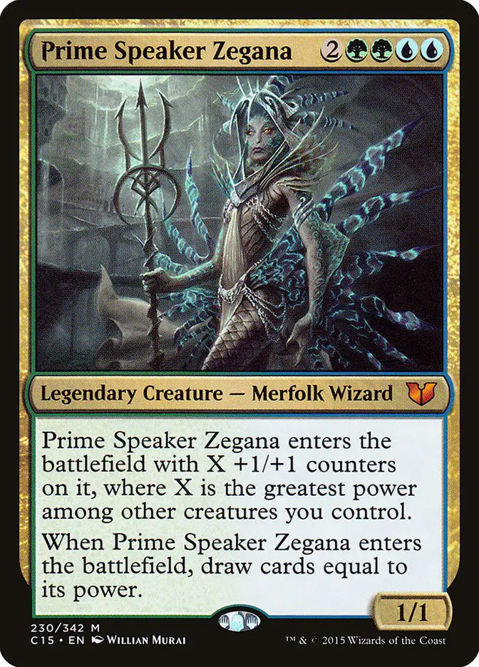 Prime Speaker Zegana (Commander 2015)