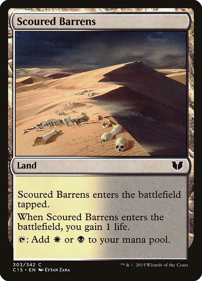 Scoured Barrens (Commander 2015)