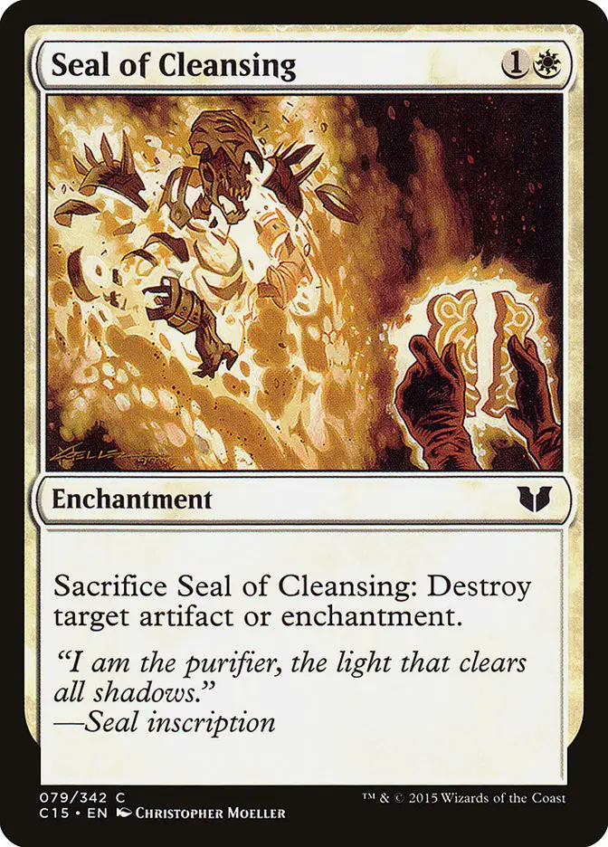 Seal of Cleansing (Commander 2015)