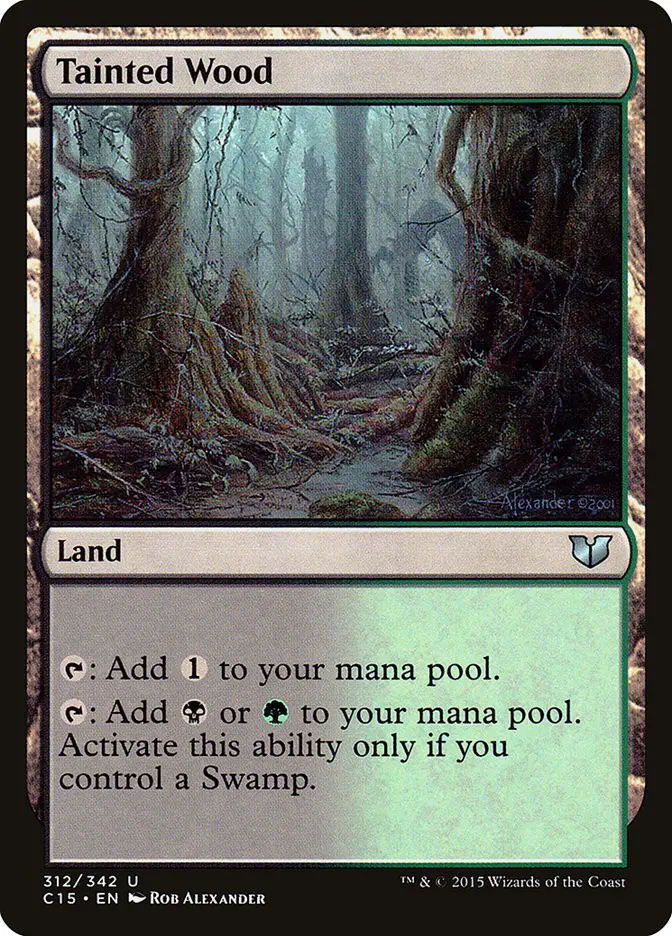Tainted Wood (Commander 2015)