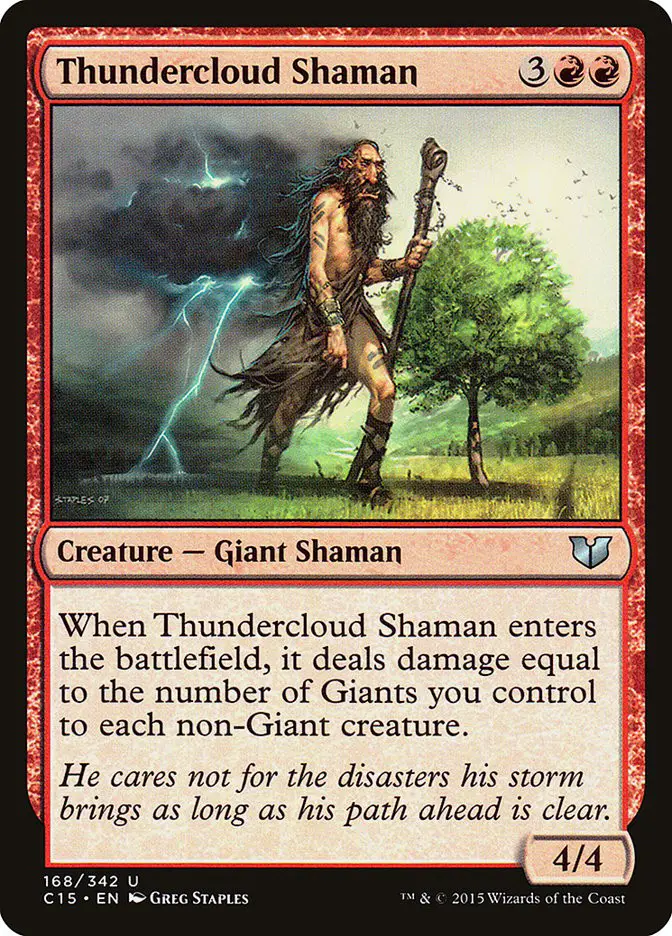 Thundercloud Shaman (Commander 2015)