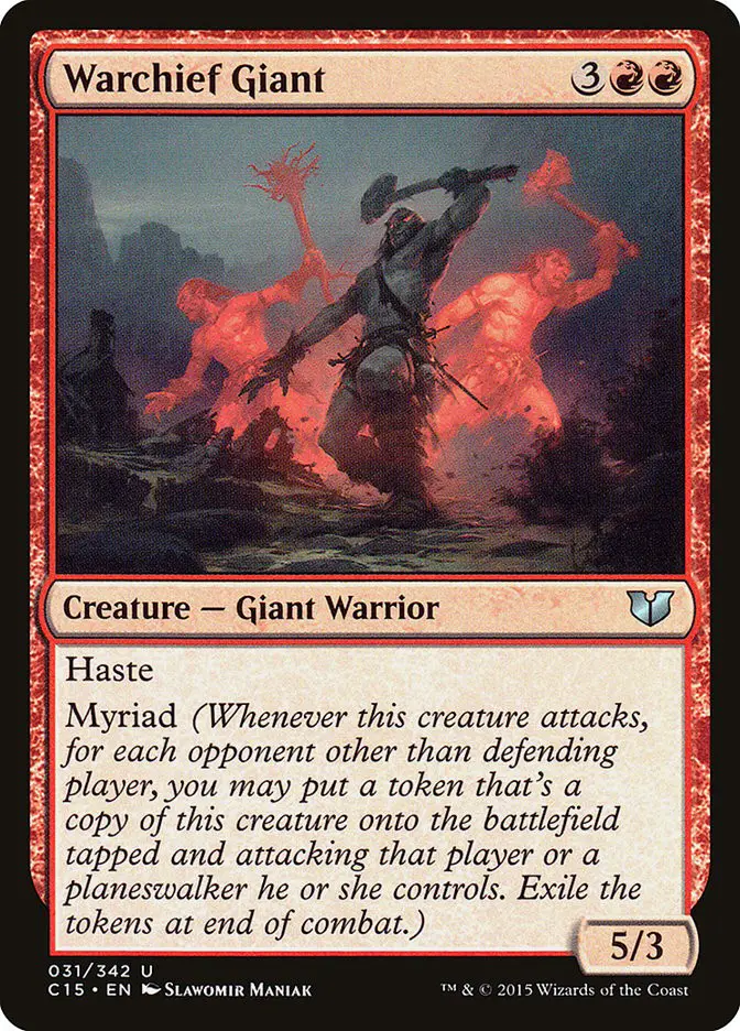 Warchief Giant (Commander 2015)