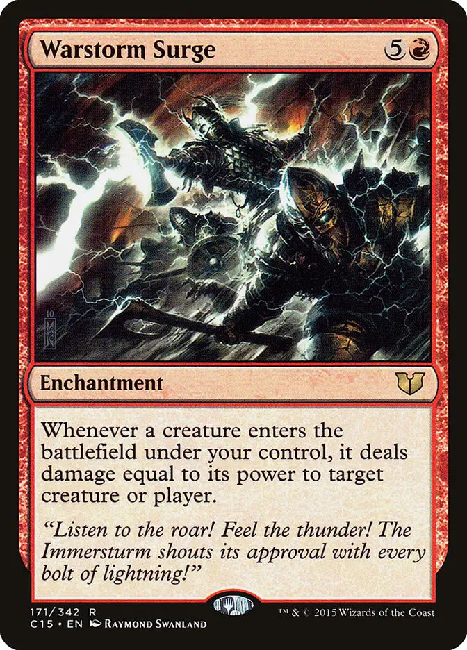 Warstorm Surge (Commander 2015)