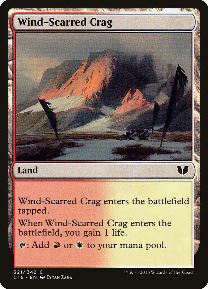 Wind Scarred Crag (Commander 2015)