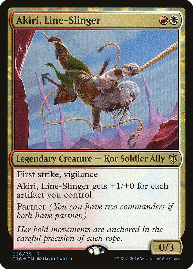 Akiri  Line Slinger (Commander 2016)